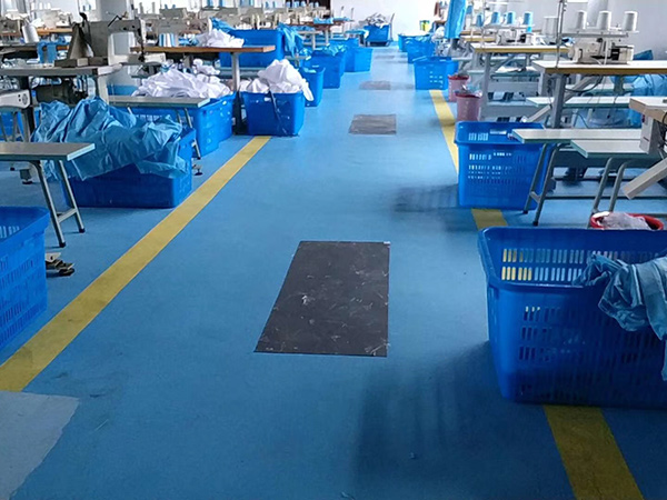 防静电服生产车间