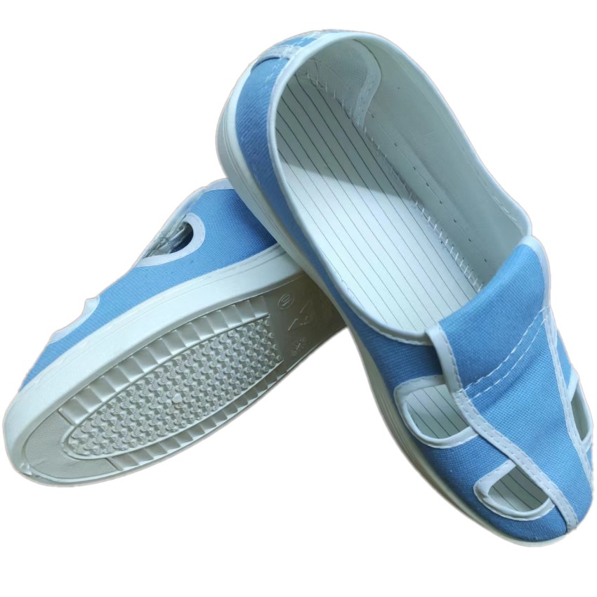 防静电四眼鞋 蓝色防静电四眼鞋